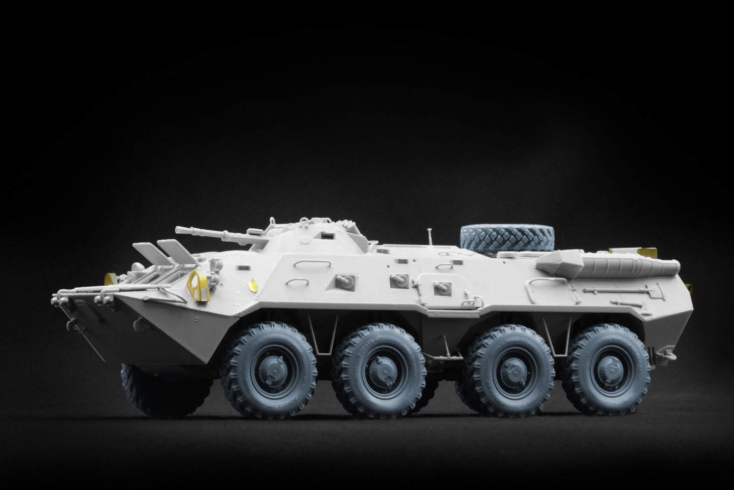 ScaleX BTR-80 APC "KI-113" Weighted Wheel Set 1:35 For Trumpeter 1:35 Model Kits