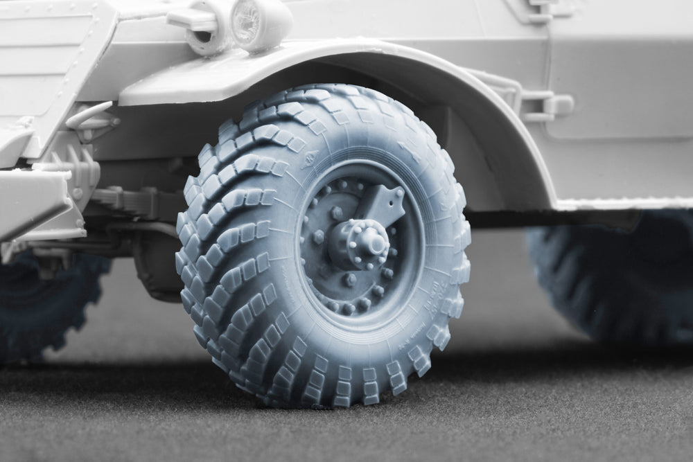 ScaleX BTR-152 Ordinary Wheel Set For Trumpeter 1:35 Model Kits