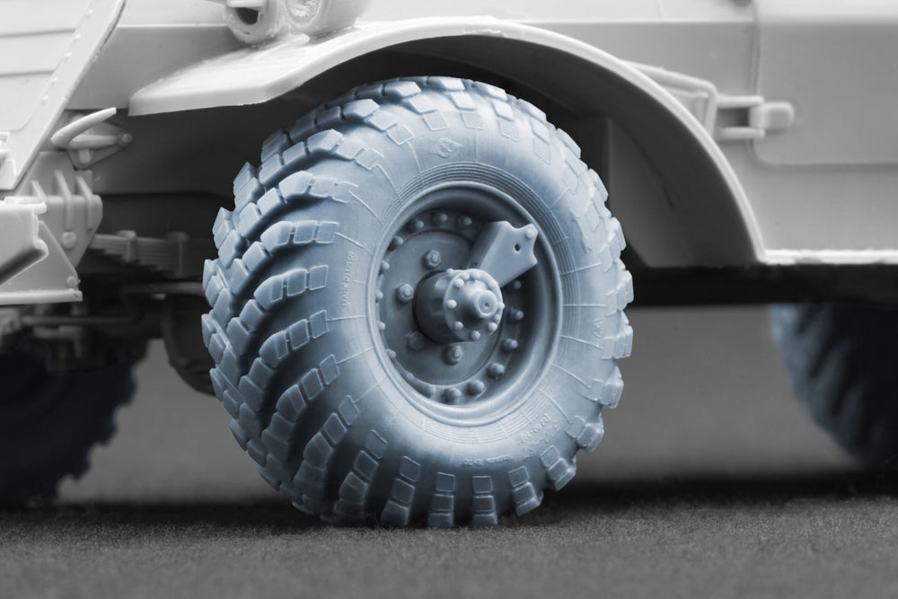 ScaleX BTR-152 Weighted Wheel Set For Trumpeter 1:35 Model Kits