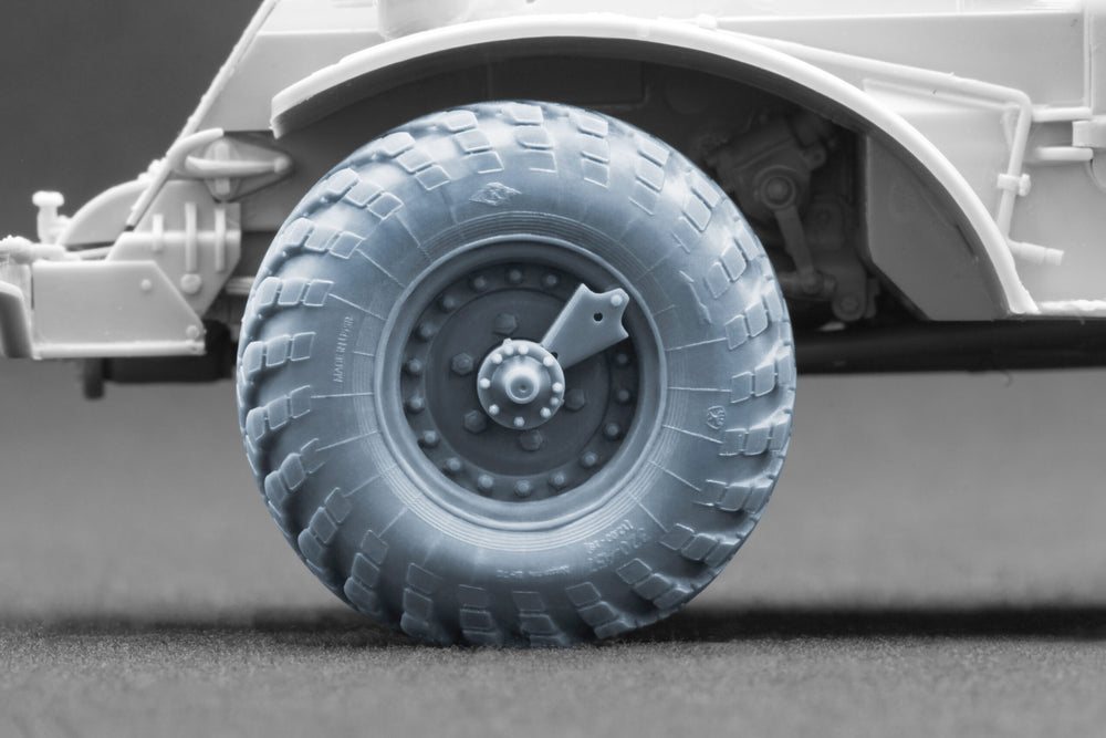 ScaleX BTR-152 Weighted Wheel Set For Trumpeter 1:35 Model Kits