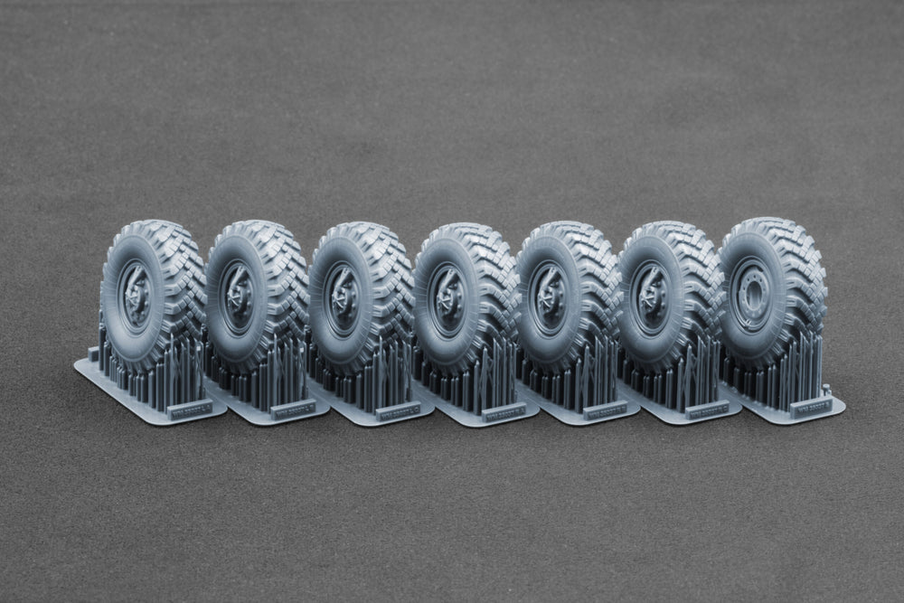 ScaleX URAL-4320 "_I-25" Ordinary Wheel Set For Trumpeter 1:35 Model Kits