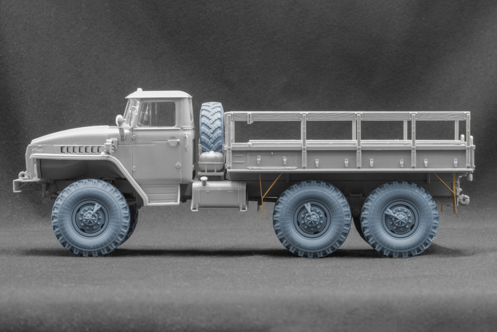 ScaleX URAL-4320 "_I-25" Ordinary Wheel Set For Trumpeter 1:35 Model Kits