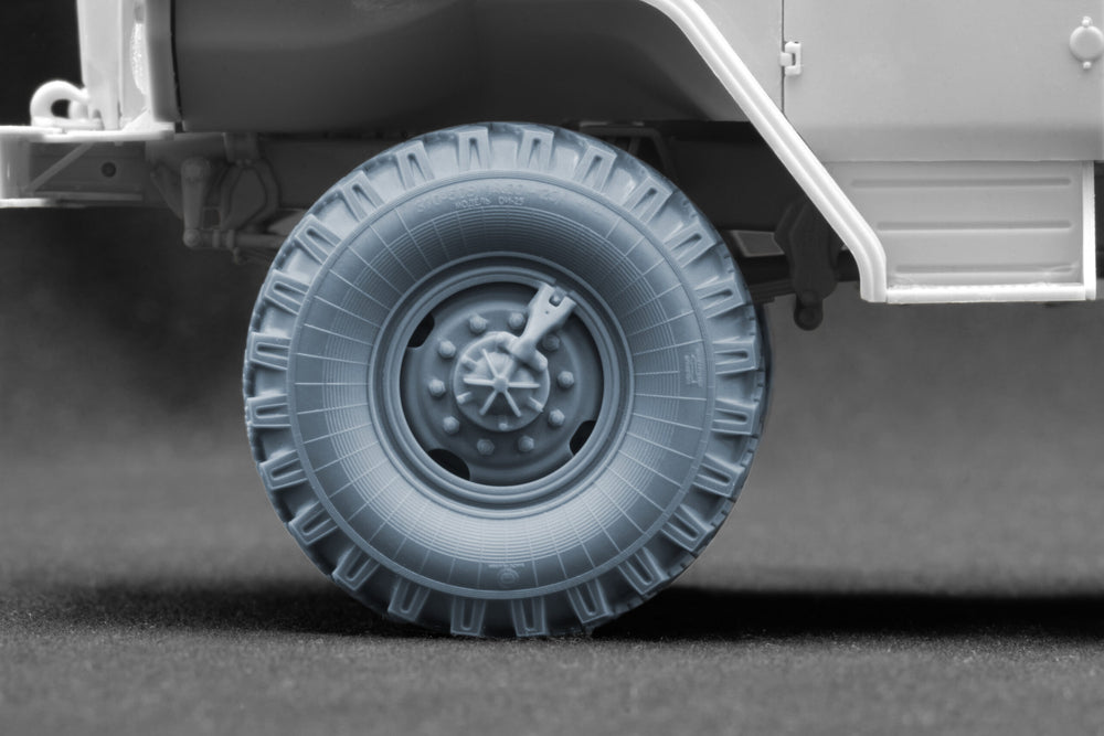 ScaleX URAL-4320 "_I-25" Ordinary Wheel Set For Trumpeter 1:35 Model Kits