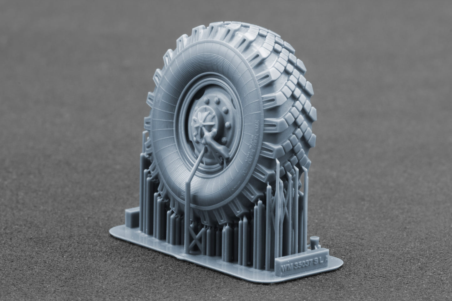ScaleX URAL-4320 "_I-25" Weighted Wheel Set For Trumpeter 1:35 Model Kits