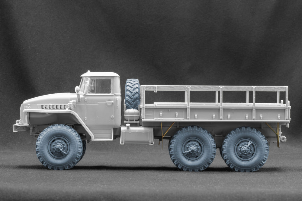 ScaleX URAL-4320 "_I-25" Weighted Wheel Set For Trumpeter 1:35 Model Kits