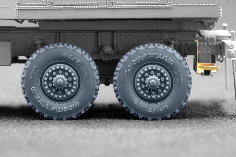 ScaleX HIMARS Ordinary Wheel Set For Meng Foreart 1:72 Model Kits