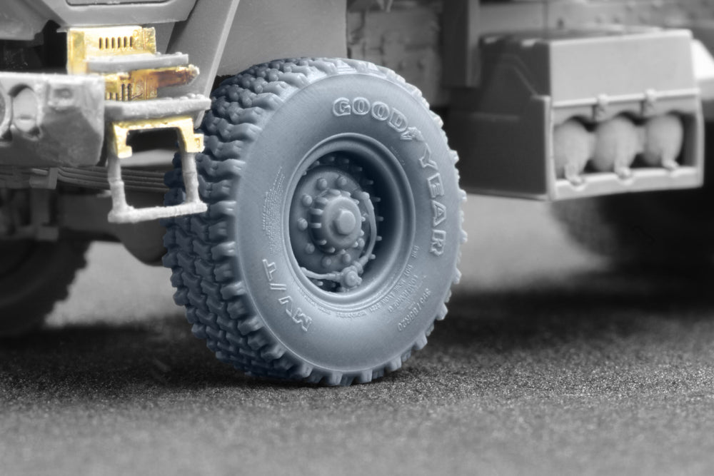 ScaleX HIMARS CTIS Ordinary Wheel Set For Meng Foreart 1:72 Model Kits