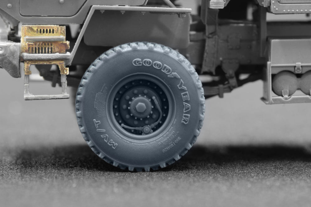 ScaleX HIMARS CTIS Ordinary Wheel Set For Meng Foreart 1:72 Model Kits