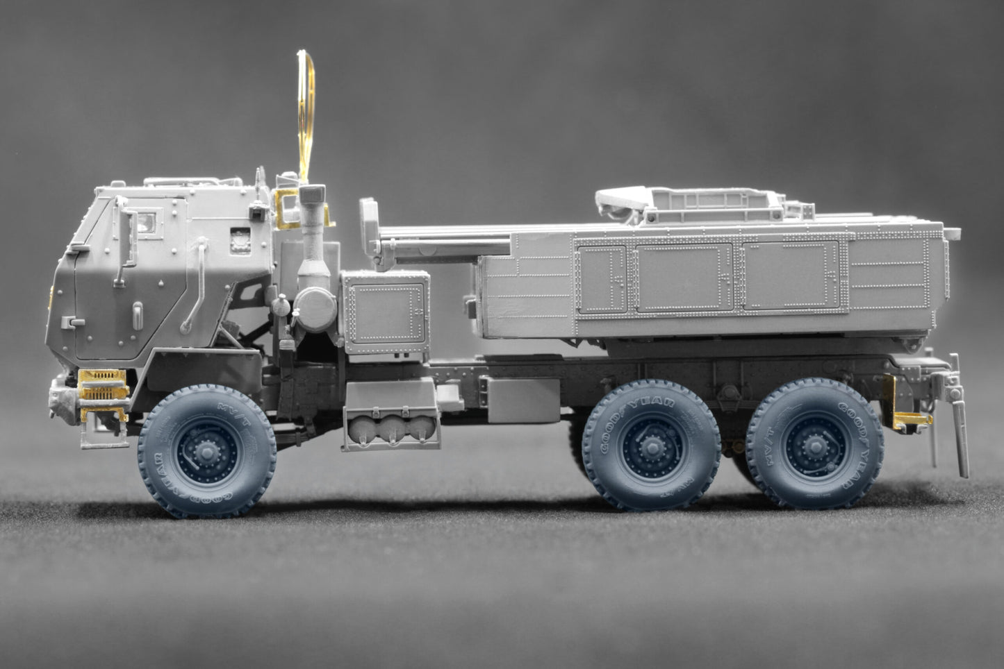 ScaleX HIMARS CTIS Weighted Wheel Set For Meng Foreart 1:72 Model Kits