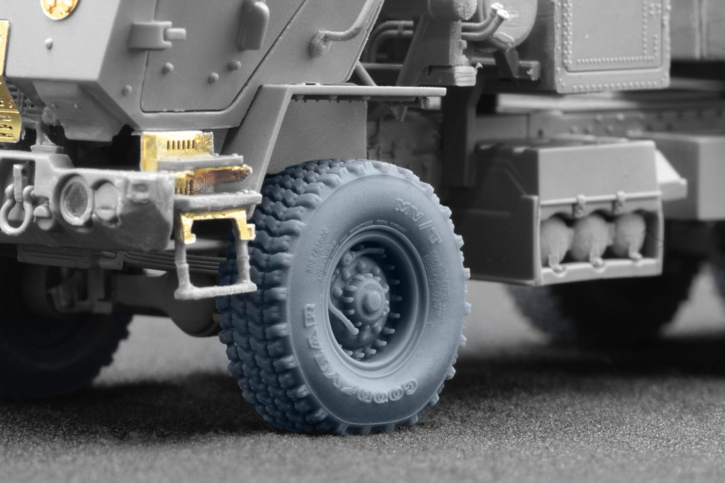 ScaleX HIMARS CTIS Weighted Wheel Set For Meng Foreart 1:72 Model Kits