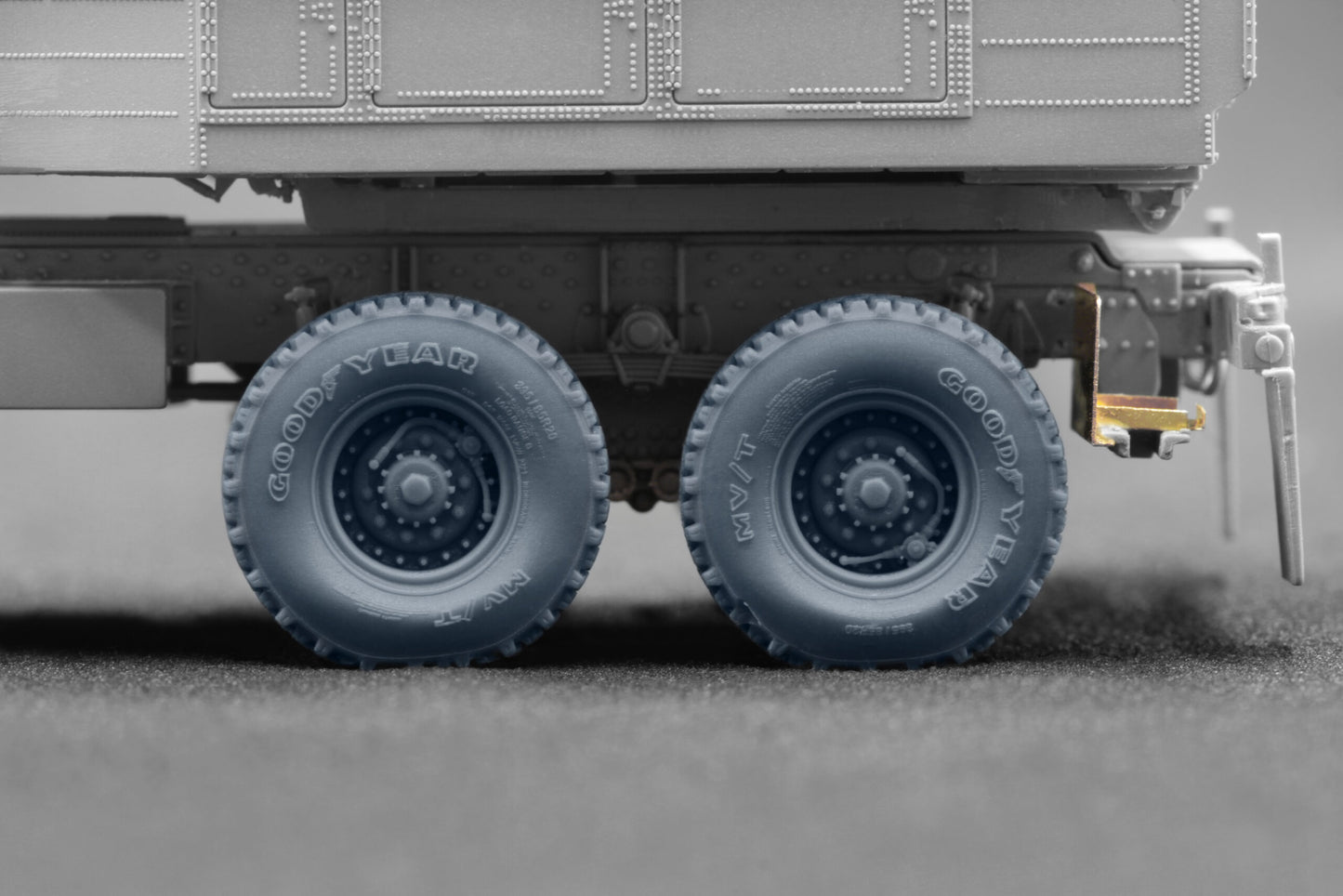 ScaleX HIMARS CTIS Weighted Wheel Set For Meng Foreart 1:72 Model Kits