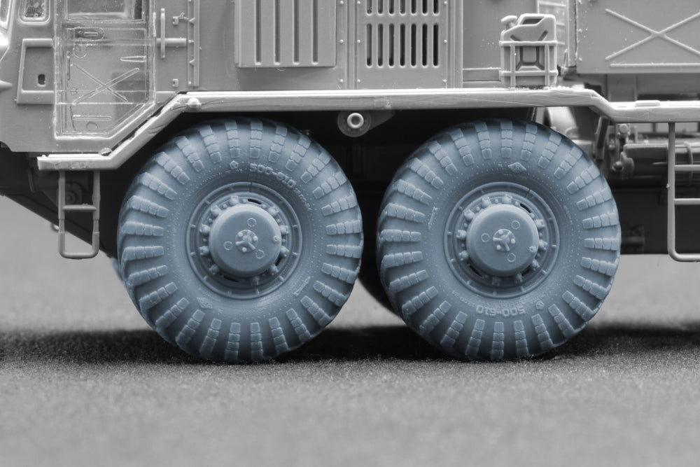 ScaleX MAZ 537 I-170 Ordinary Wheel Set For Trumpeter Takom 1:72 Model Kits
