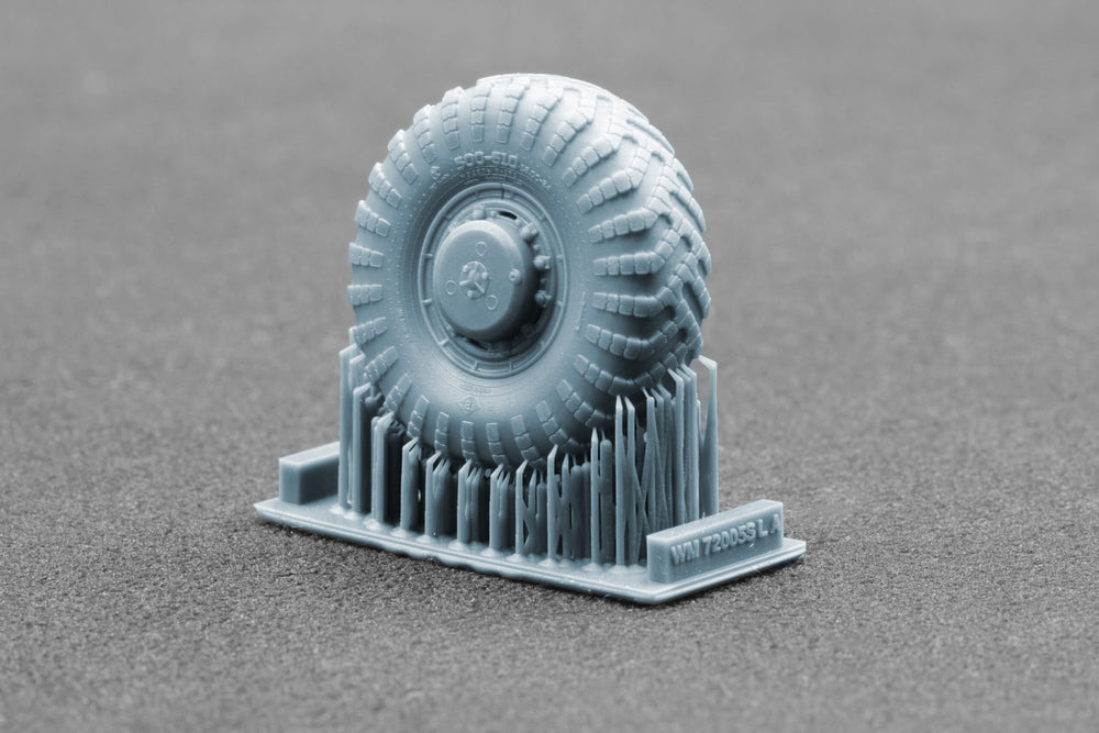 ScaleX MAZ 537 I-170 Weighted Wheel Set For Trumpeter Takom 1:72 Model Kits