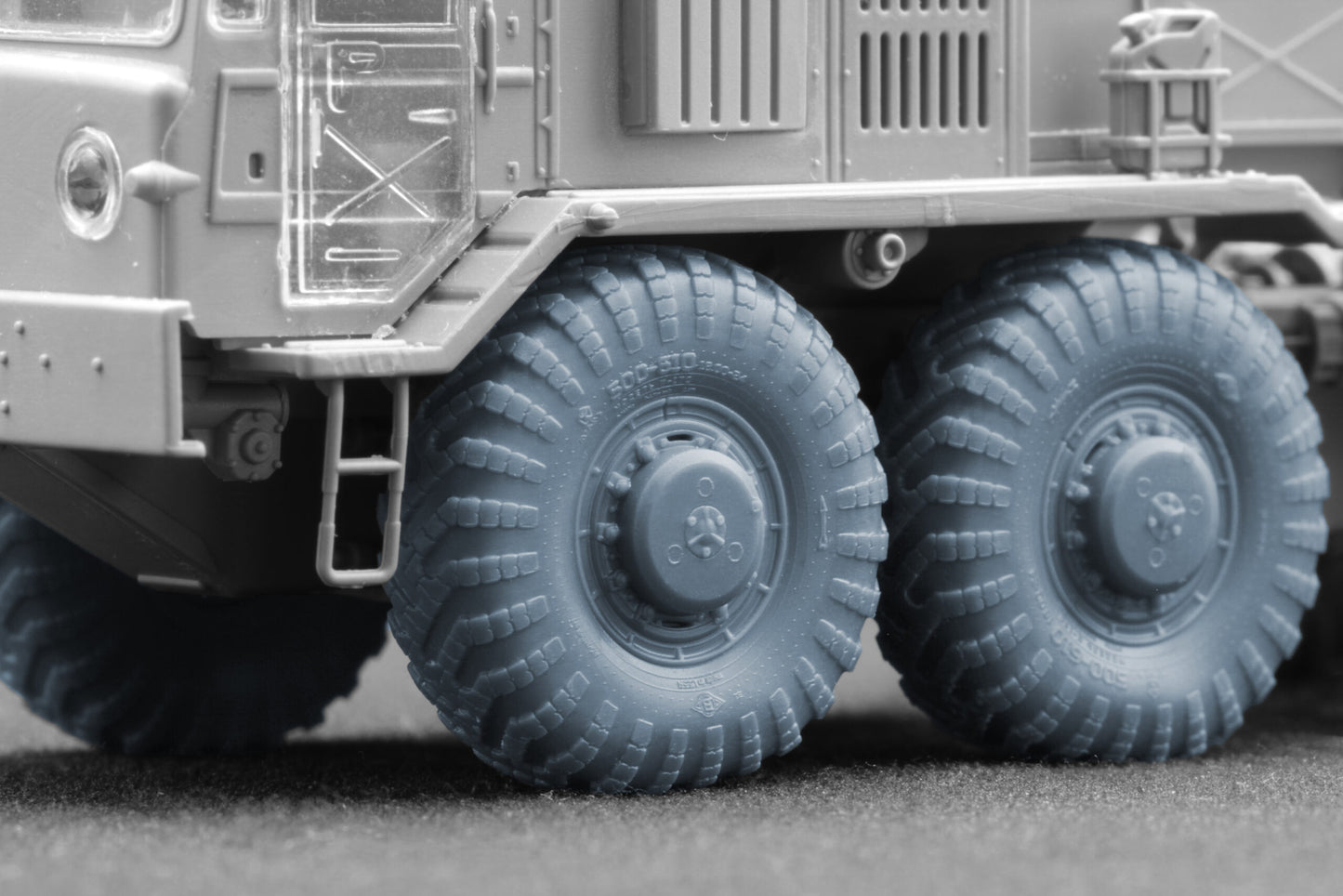 ScaleX MAZ 537 I-170 Weighted Wheel Set For Trumpeter Takom 1:72 Model Kits