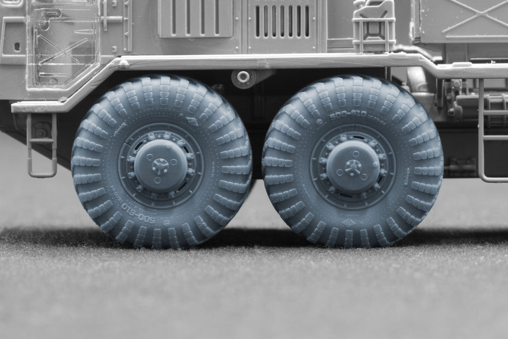 ScaleX MAZ 537 I-170 Weighted Wheel Set For Trumpeter Takom 1:72 Model Kits