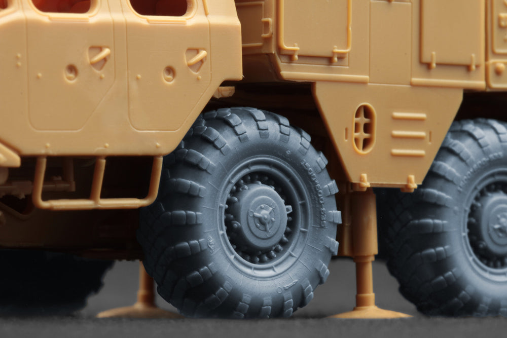 ScaleX MAZ 543/MAZ-7310 V-203 Ordinary Wheel Set For Hobby Boss Revell 1:72 Model Kits