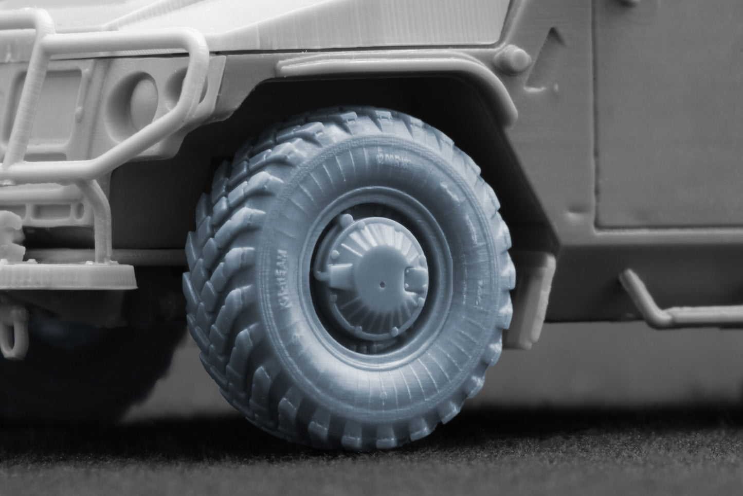 ScaleX GAZ Tiger Ordinary Wheel Set For ACE 1:72 Model Kits