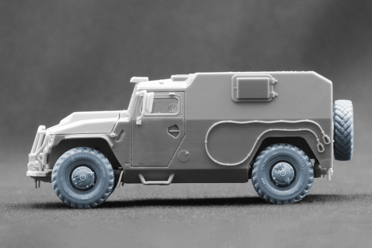 ScaleX GAZ Tiger Ordinary Wheel Set For ACE 1:72 Model Kits