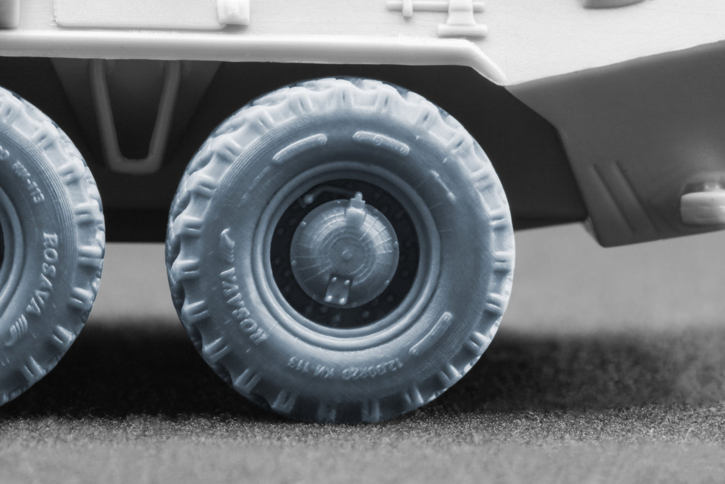 ScaleX BTR-80 APC "KI-113" Ordinary Wheel Set For Trumpeter ACE 1:72 Model Kits