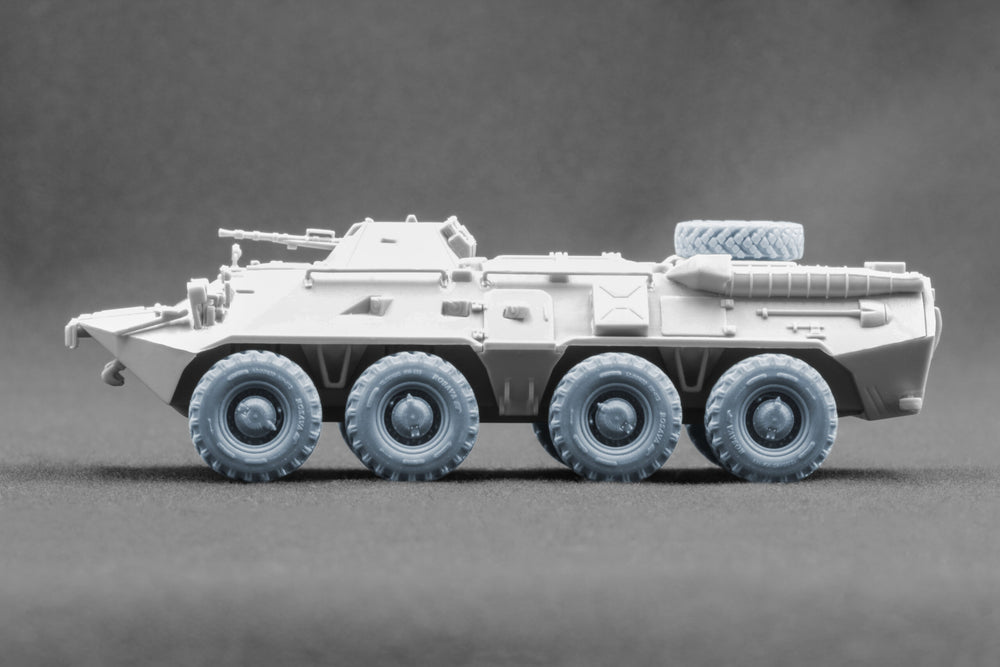 ScaleX BTR-80 APC "KI-113" Ordinary Wheel Set For Trumpeter ACE 1:72 Model Kits