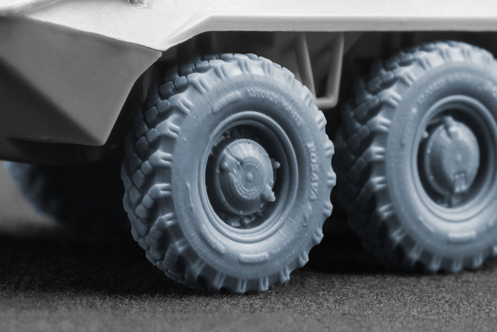 ScaleX BTR-80 APC "KI-113" Ordinary Wheel Set For Trumpeter ACE 1:72 Model Kits