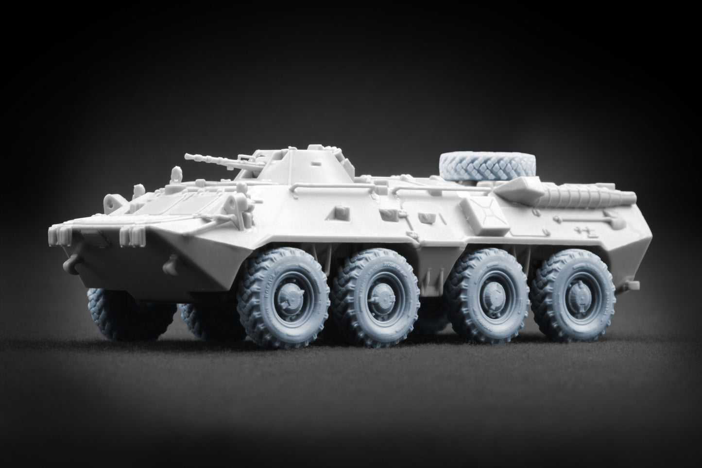 ScaleX BTR-80 APC "KI-113" Weighted Wheel Set For Trumpeter ACE 1:72 Model Kits