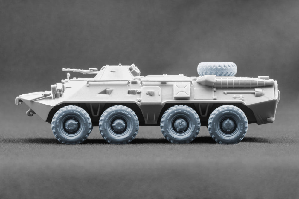 ScaleX BTR-80 APC "KI-113" Weighted Wheel Set For Trumpeter ACE 1:72 Model Kits