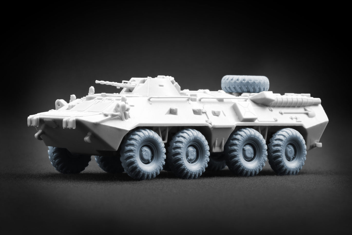 ScaleX BTR-80 APC "DT-126 Snaga" Ordinary Wheel Set For Trumpeter ACE 1:72 Model Kits