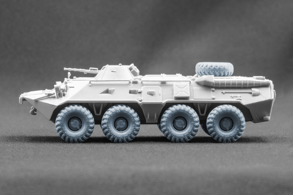 ScaleX BTR-80 APC "DT-126 Snaga" Ordinary Wheel Set For Trumpeter ACE 1:72 Model Kits