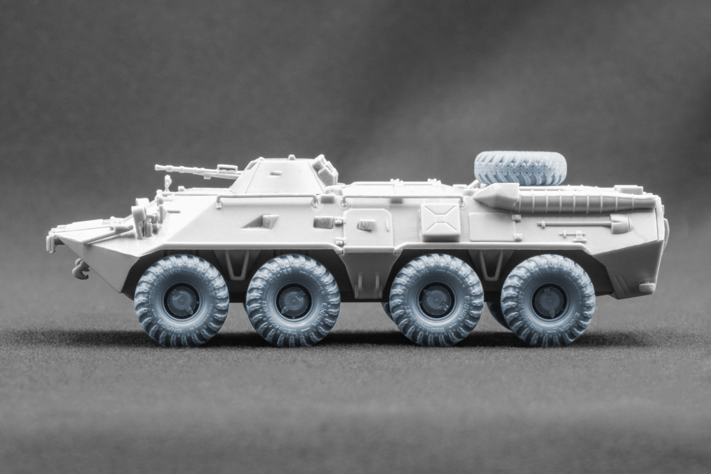 ScaleX BTR-80 APC "DT-126 Snaga" Ordinary Wheel Set For Trumpeter ACE 1:72 Model Kits