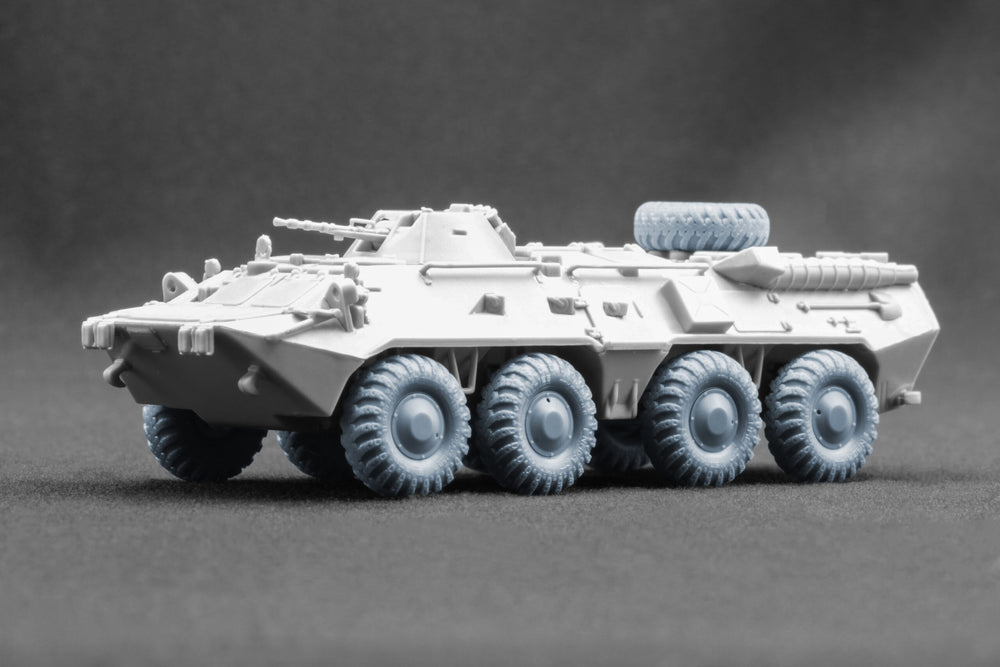 ScaleX BTR-80 APC "DT-126 Snaga" Weighted Wheel Set For Trumpeter ACE 1:72 Model Kits