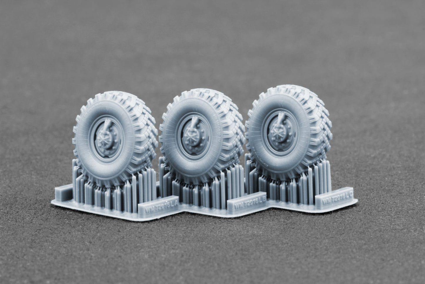 ScaleX URAL-4320 "_I-25" Ordinary Wheel Set For Hobby Boss ICM 1:72 Model Kits