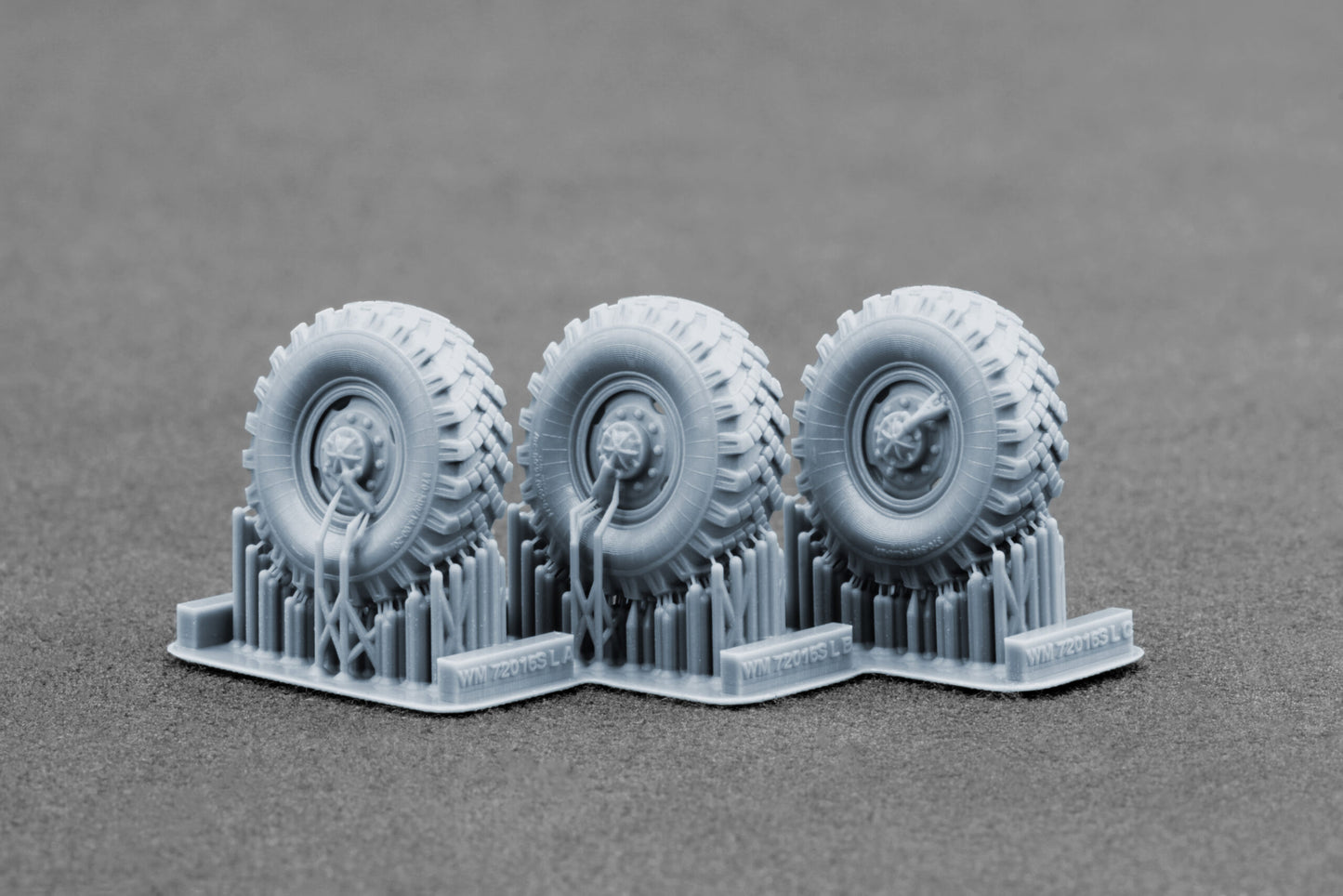ScaleX URAL-4320 "_I-25" Weighted Wheel Set For Hobby Boss ICM 1:72 Model Kits