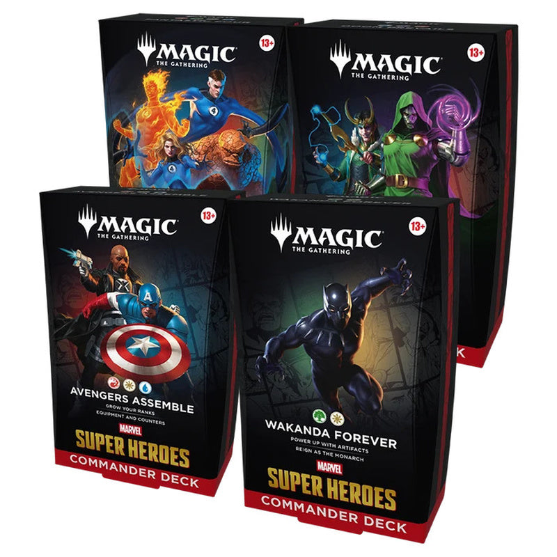 Magic: The Gathering - Marvel Super Heroes Commander Deck (Assorted)