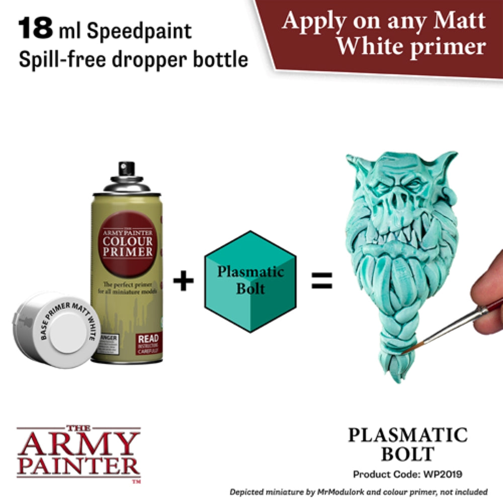 The Army Painter Speedpaint 2.0: Plasmatic Bolt 18ml Acrylic Paint WP20192