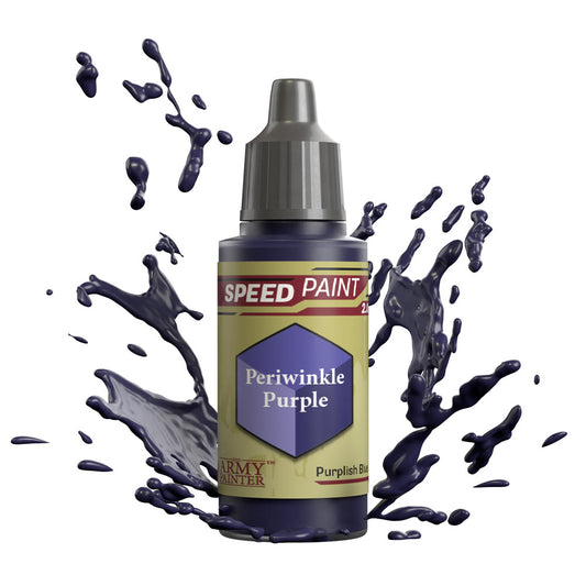 The Army Painter Speedpaint: Periwinkle Purple 18ml Acrylic Paint WP2035