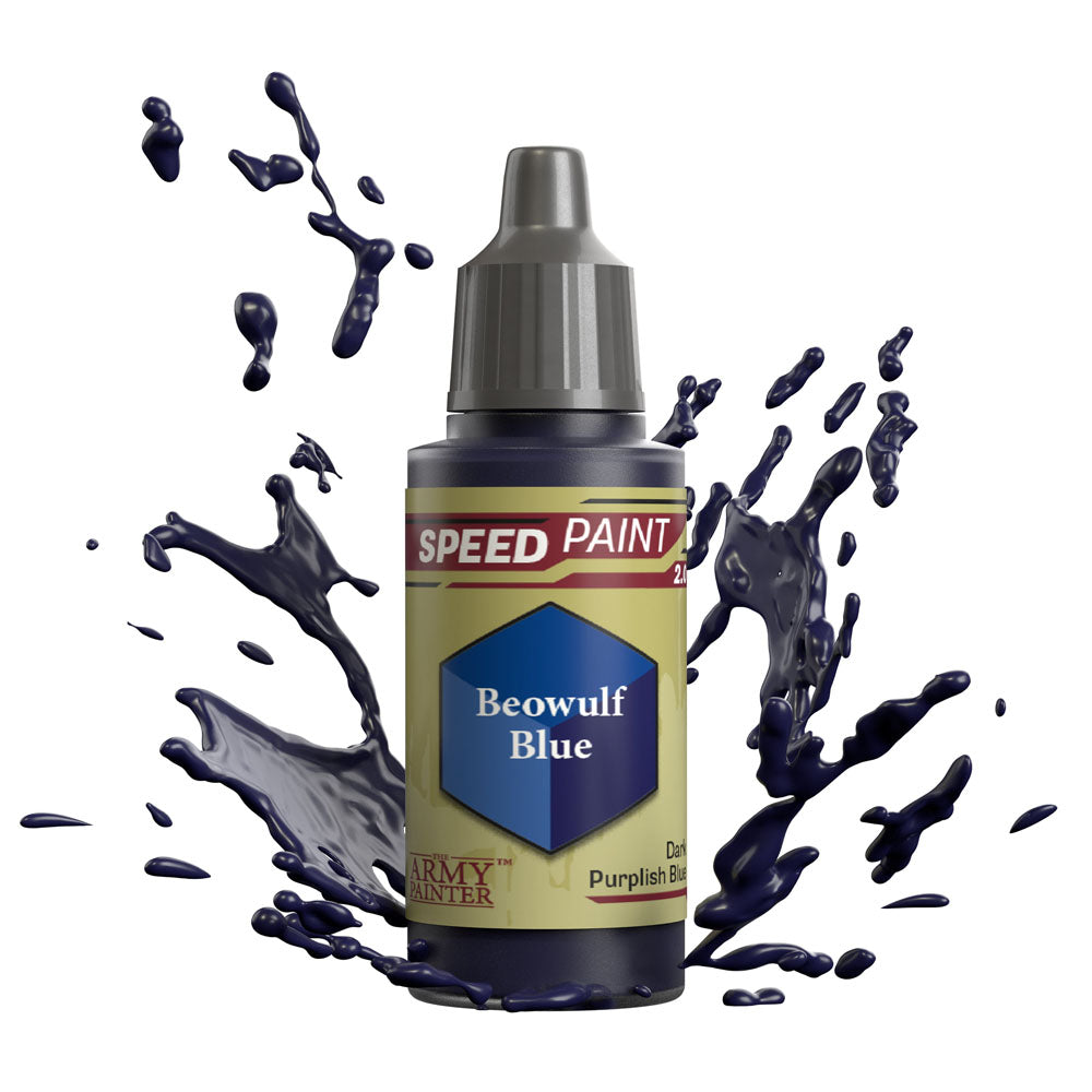 The Army Painter Speedpaint: Beowulf Blue 18ml Acrylic Paint WP2049