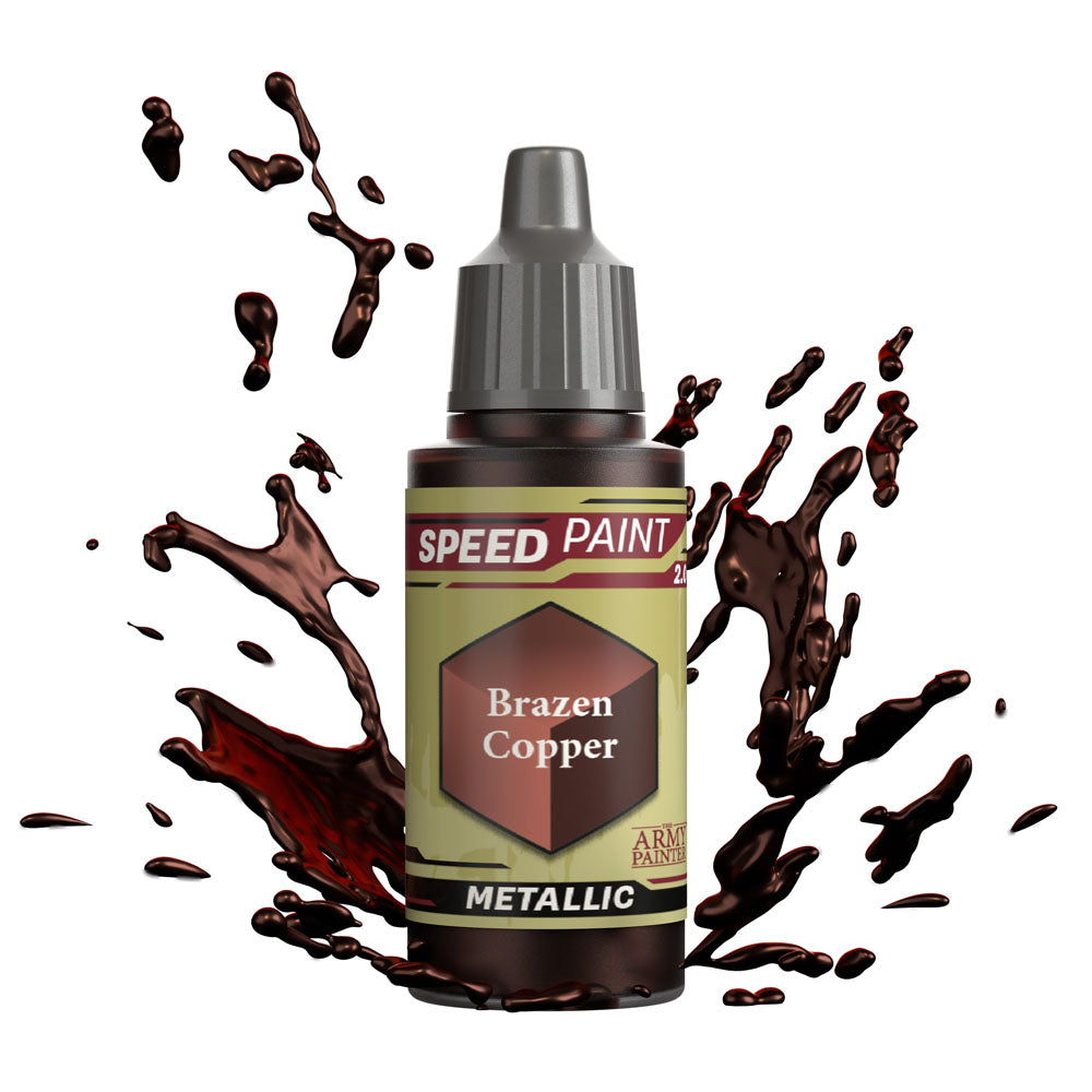 The Army Painter Speedpaint: Brazen Copper 18ml Acrylic Paint WP2073