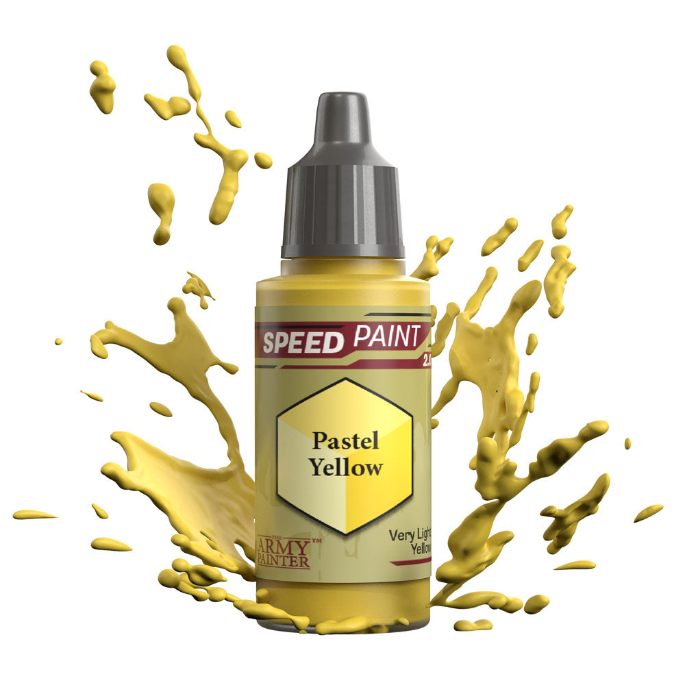 The Army Painter Speedpaint: Pastel Yellow 18ml Acrylic Paint WP2084
