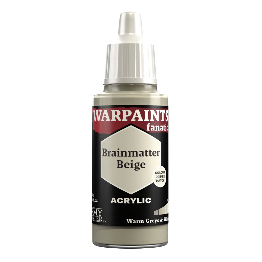 The Army Painter Warpaints Fanatic: Brainmatter Beige 18ml Acrylic Paint WP3011P