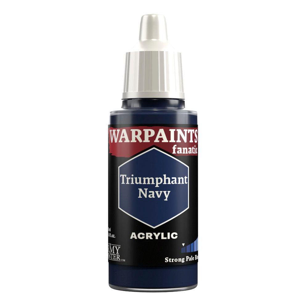 The Army Painter Warpaints Fanatic: Triumphant Navy 18ml Acrylic Paint WP3019P