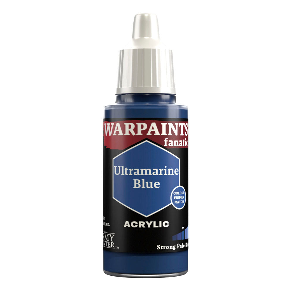 The Army Painter Warpaints Fanatic: Ultramarine Blue 18ml Acrylic Paint WP3021P