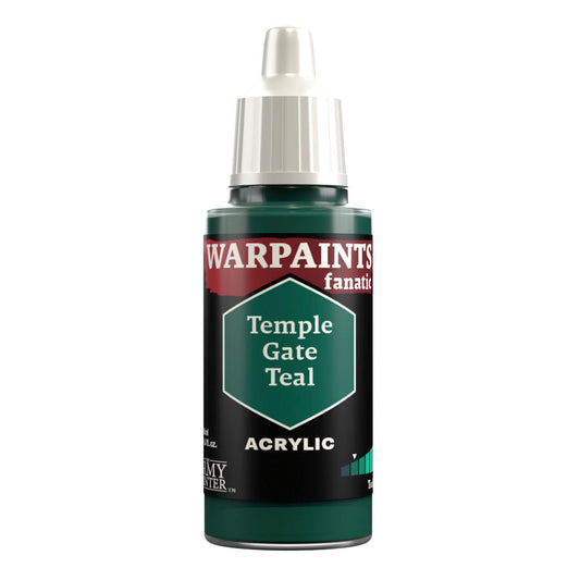 The Army Painter Warpaints Fanatic: Temple Gate Teal 18ml Acrylic Paint WP3044P