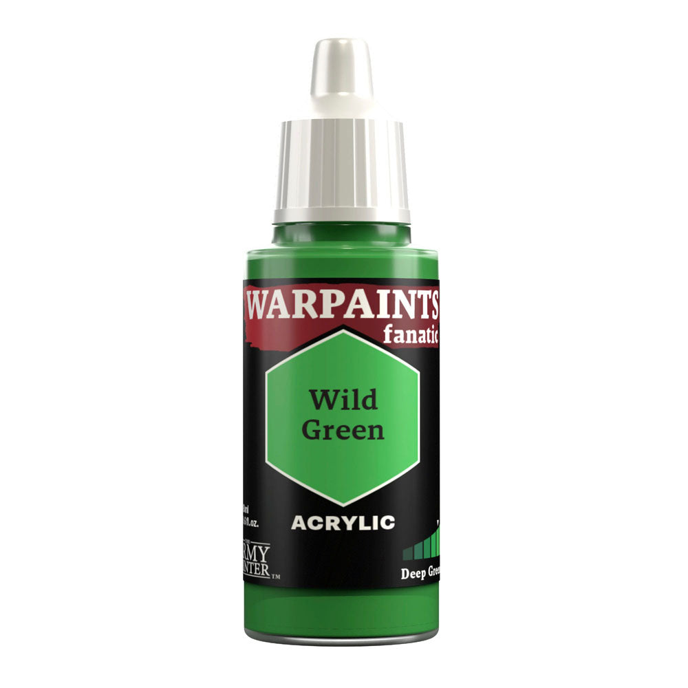 The Army Painter Warpaints Fanatic: Wild Green 18ml Acrylic Paint WP3053P