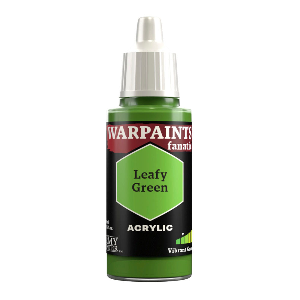 The Army Painter Warpaints Fanatic: Leafy Green 18ml Acrylic Paint WP3056P