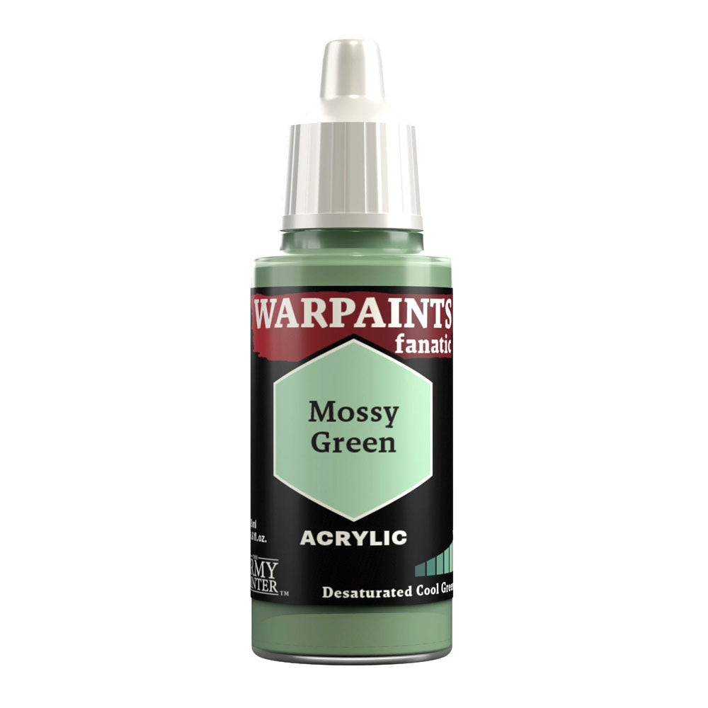The Army Painter Warpaints Fanatic: Mossy Green 18ml Acrylic Paint WP3066P