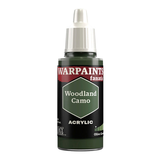 The Army Painter Warpaints Fanatic: Woodland Camo 18ml Acrylic Paint WP3067P