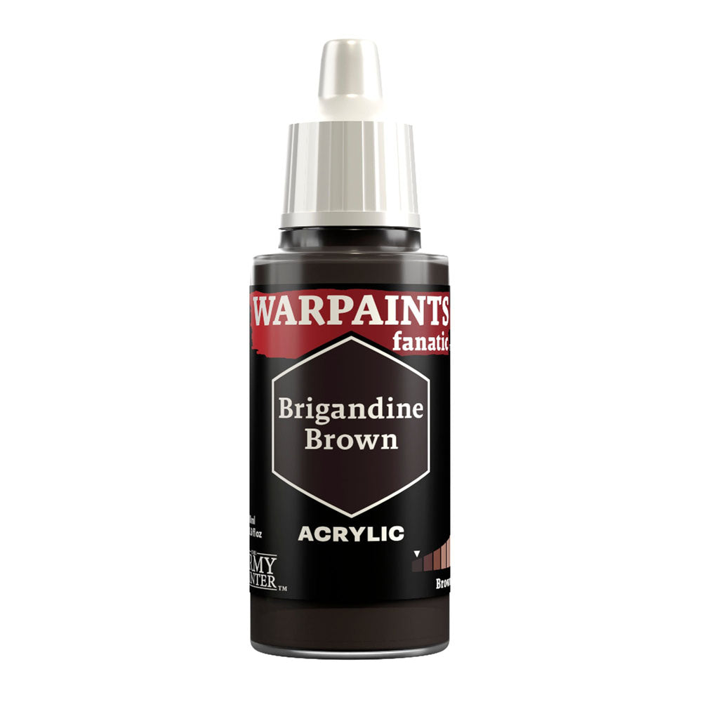The Army Painter Warpaints Fanatic: Brigandine Brown 18ml Acrylic Paint WP3073P