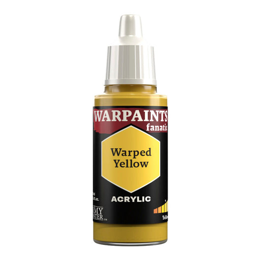 The Army Painter Warpaints Fanatic: Warped Yellow 18ml Acrylic Paint WP3094P