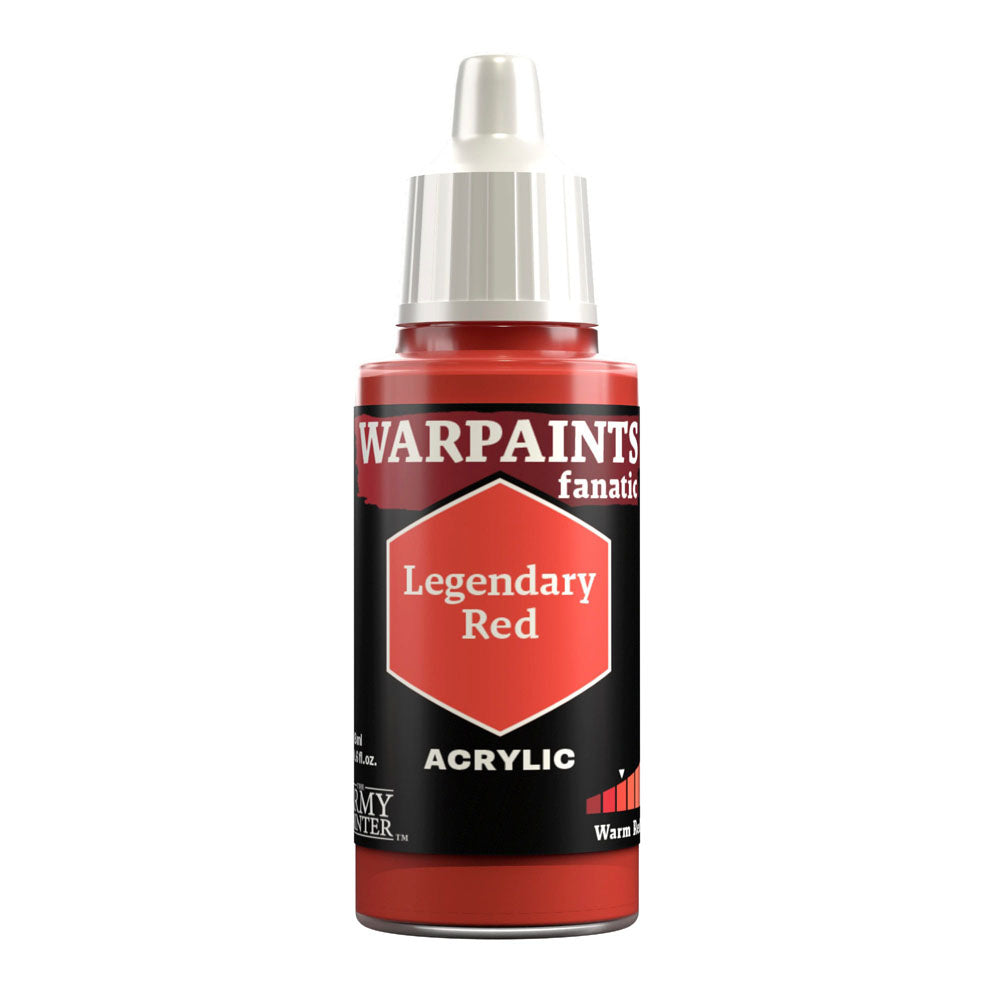 The Army Painter Warpaints Fanatic: Legendary Red 18ml Acrylic Paint WP3105P
